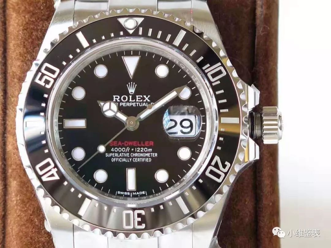 小维鉴表能跟绿水鬼抗衡的劳力士海使型单红鬼王