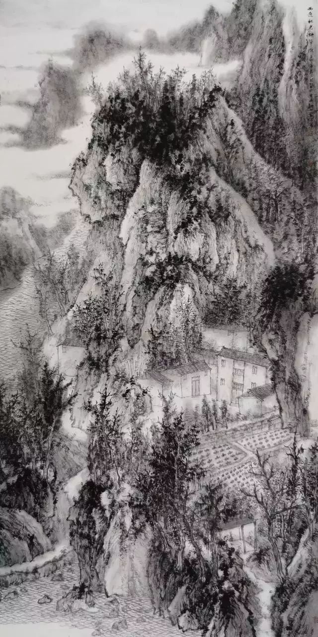 艺术世界国家一级美术师中国美术家协会理事石峰山水画作品欣赏