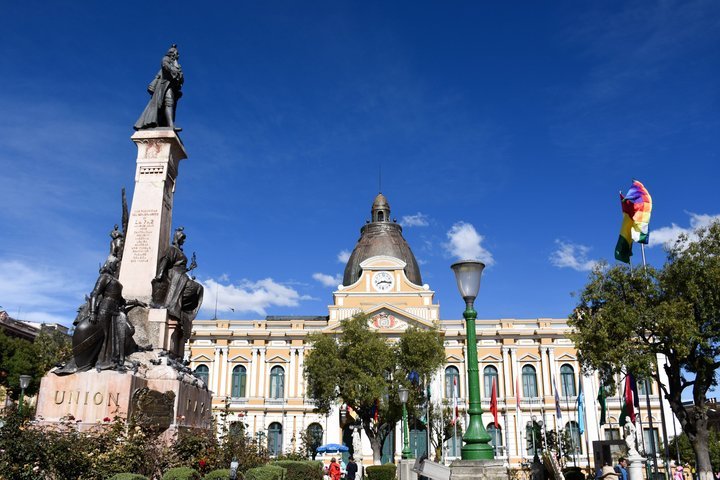 真正的天空之城世界上最高的首都玻利维亚拉巴斯lapaz