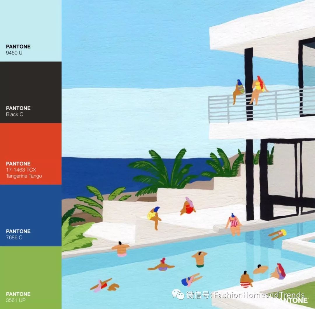 艺术家joanneho的眼中的水有多美关于水最美的配色fashion色彩