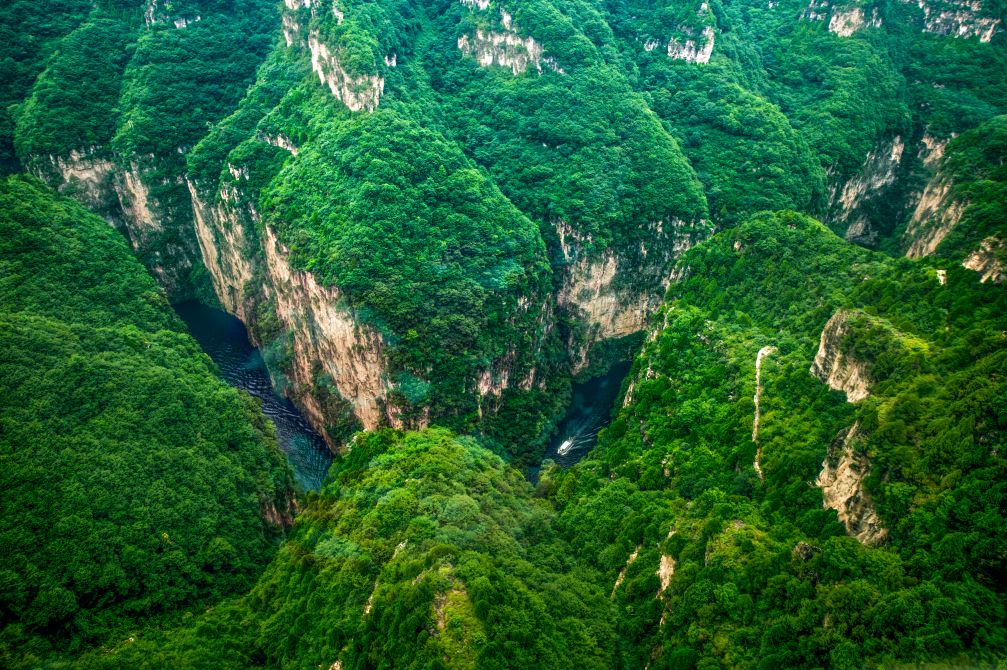 好消息太行山八泉峽景區旅遊公交開通了