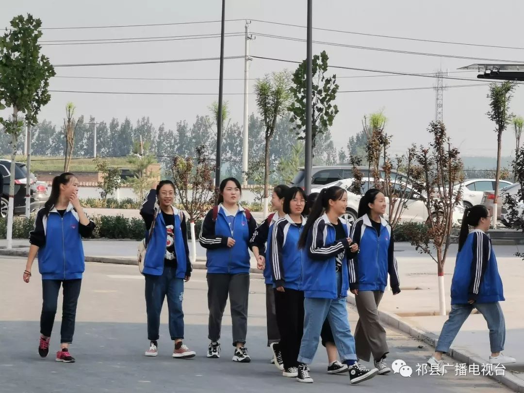 新校区新气象祁县职业高级中学校新校区正式启用迎新生