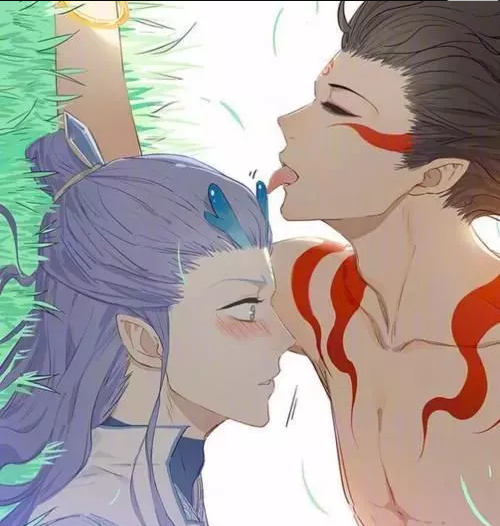 藕饼cp哪吒本以为吃的是棒棒糖下一秒反应太甜敖丙害羞了