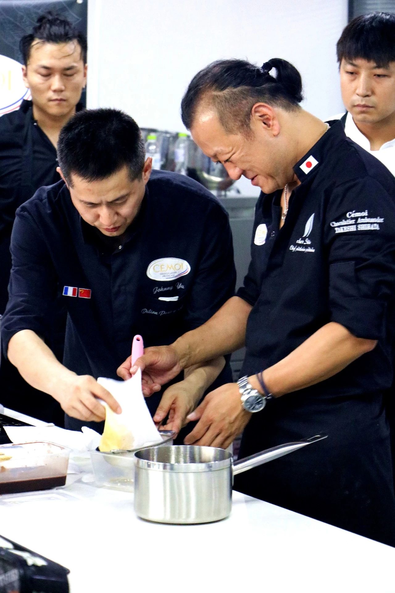 甜点大师柴田武法国赛梦巧克力产品品鉴会济南站在壹度可可圆满结束