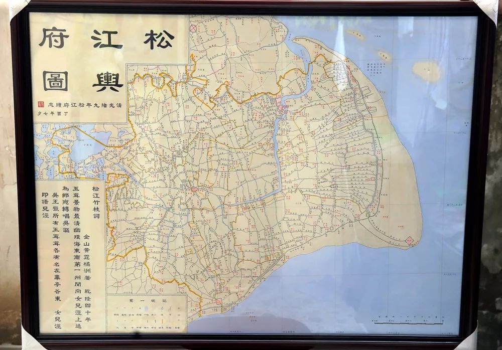 清朝的松江啥模样?松江一居民绘制了两张古松江地图