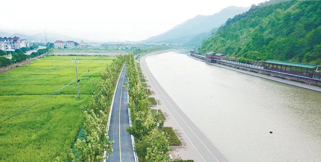 据了解,生态廊道歌山段主要涉及东阳江和白溪江,其中东阳江段绿道总长