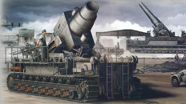 熊式重型臼炮图片