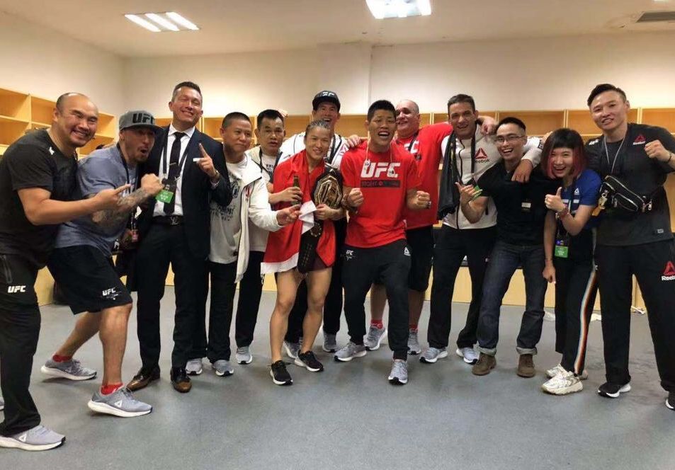 中国mma崛起之夜,张伟丽创造历史