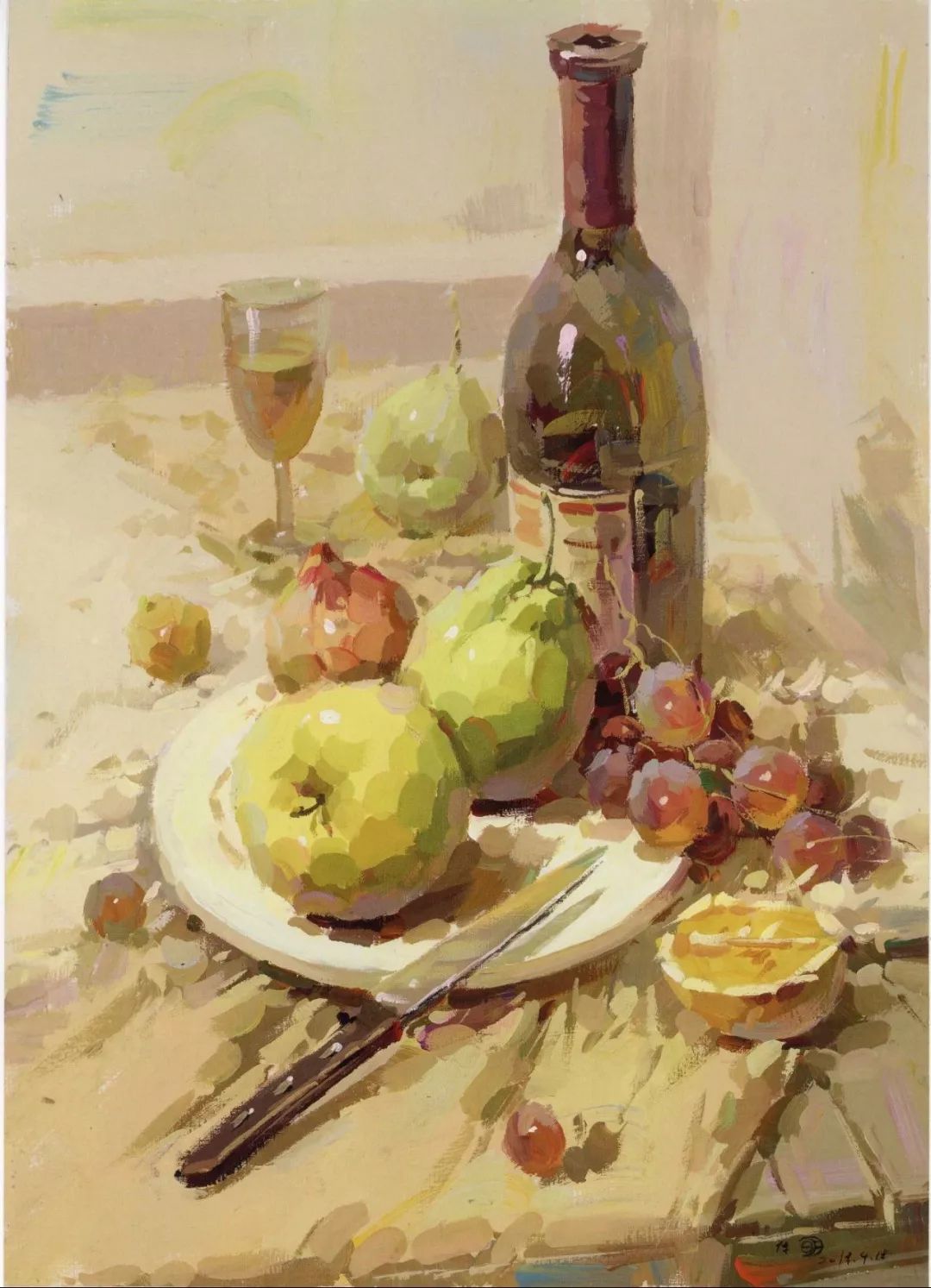 从零基础,没天赋的小白到熟练上手色彩静物,到底需要多少步?