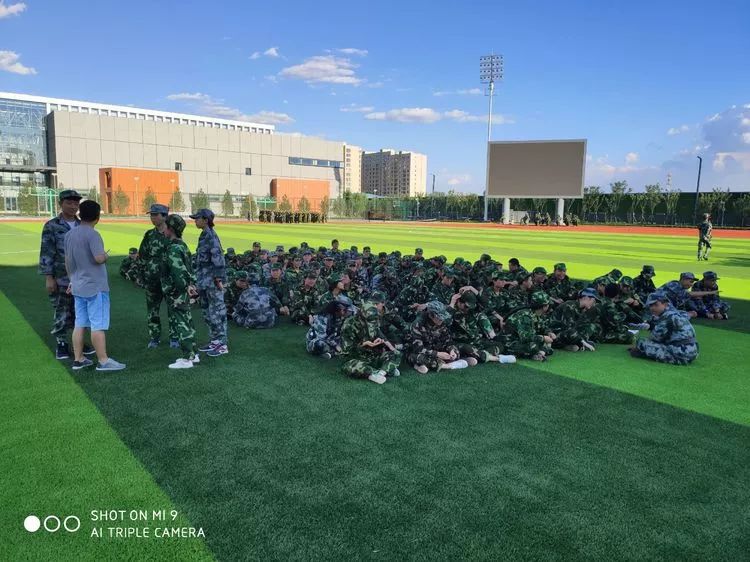 太原五中2019级高一新生军训纪实看看龙城校区的五中学子