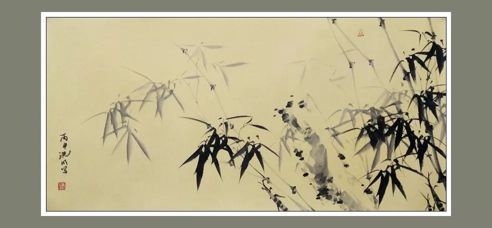 徐渊明画竹是一生的追求