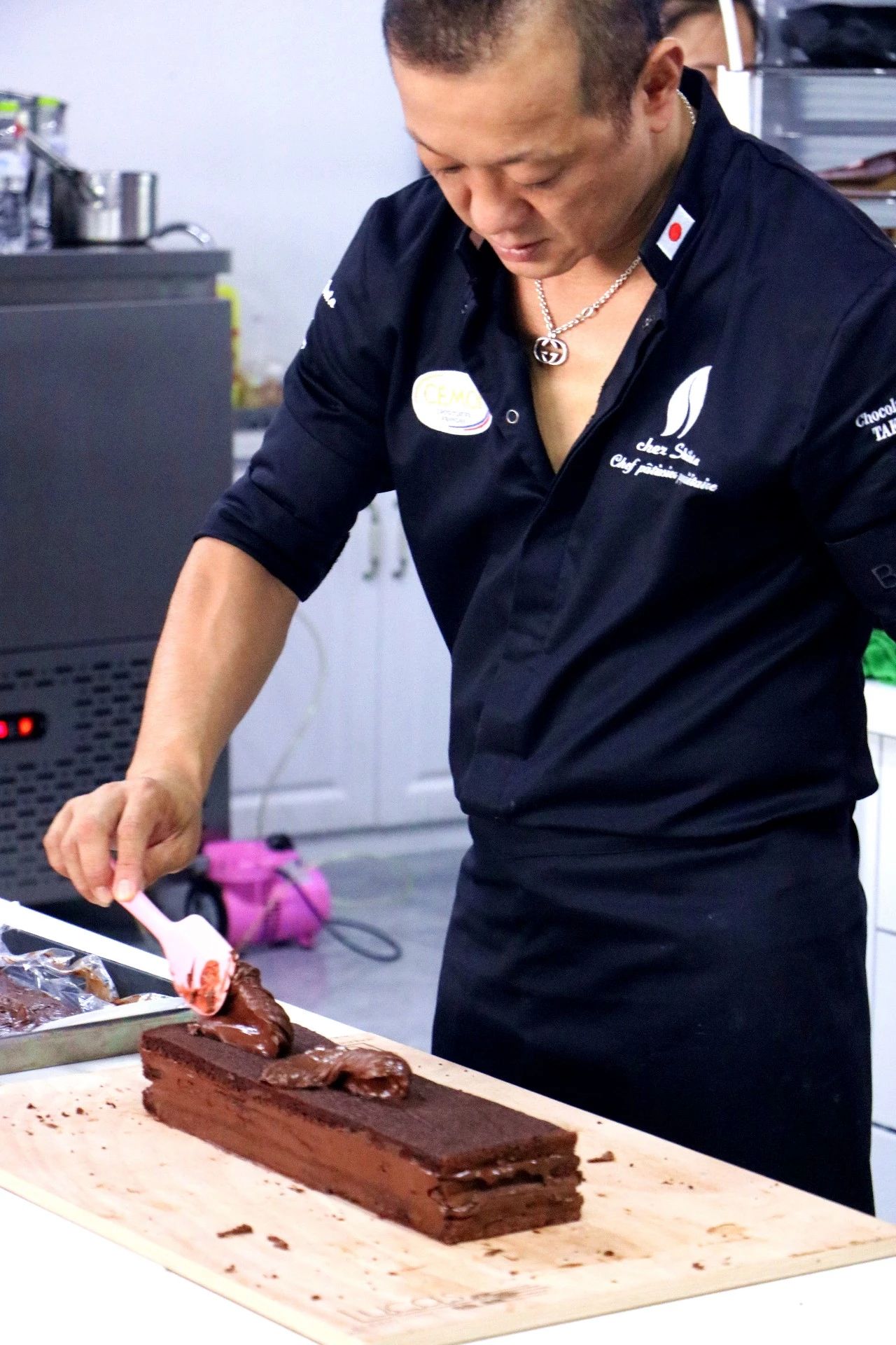 甜点大师柴田武法国赛梦巧克力产品品鉴会济南站在壹度可可圆满结束