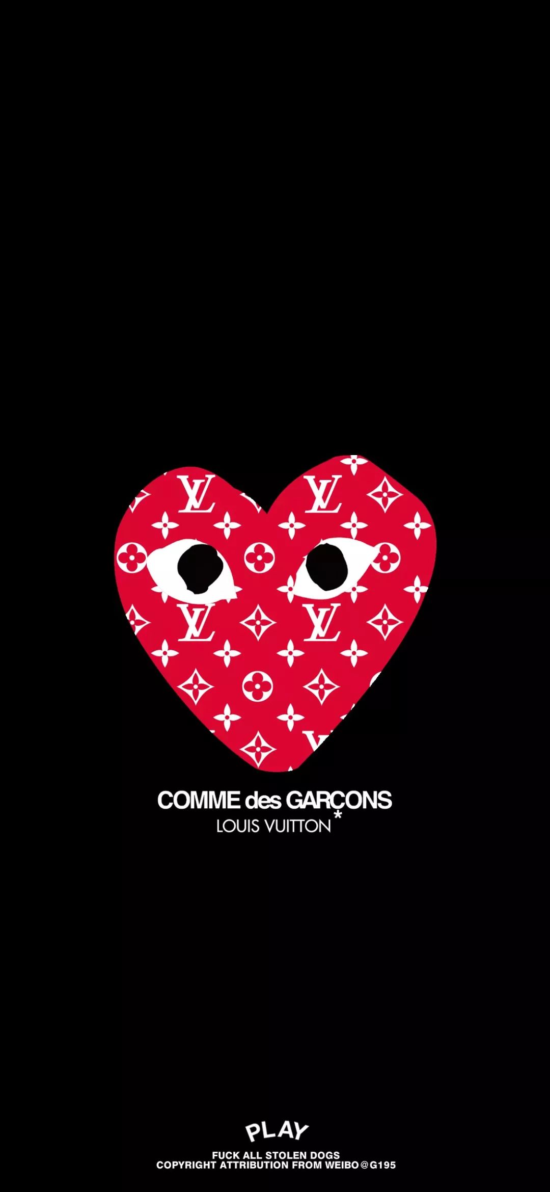 壁纸丨cdg又被一大堆品牌恶搞了!