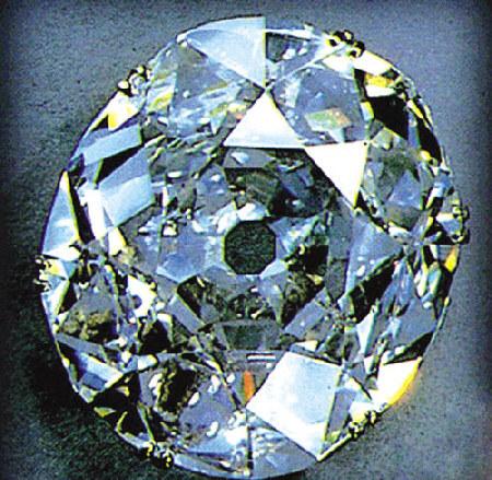 7,库稀努尔:库稀努尔是世界已知最古老的钻石,原石重约800克拉,后被