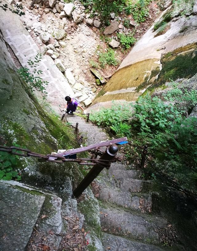 华山大上方华山小上方徒步攀登图文全程记录福猫咪01