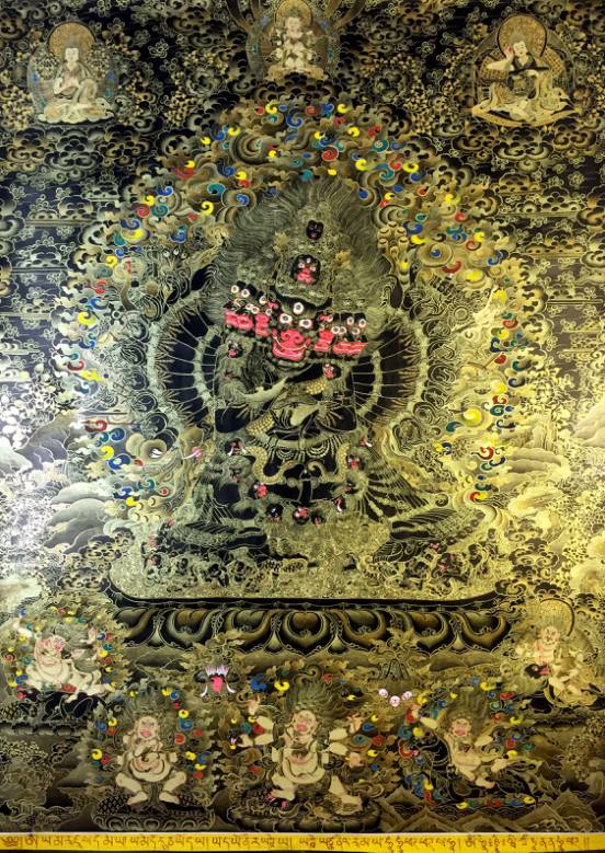 唐卡古老而神秘的绘画艺术