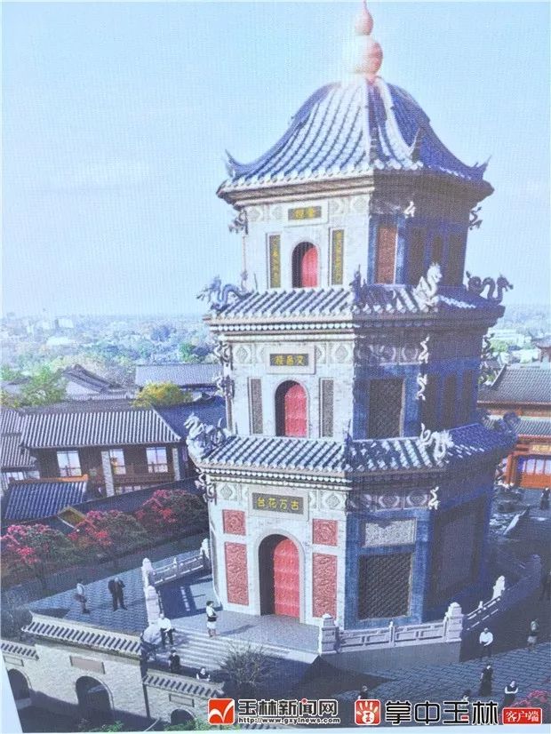 小编推荐万花楼真容初现塔楼彩绘装饰古韵十足