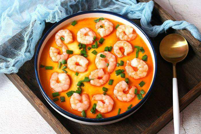 优哺汤带来催乳食谱—鲜虾蒸蛋羹