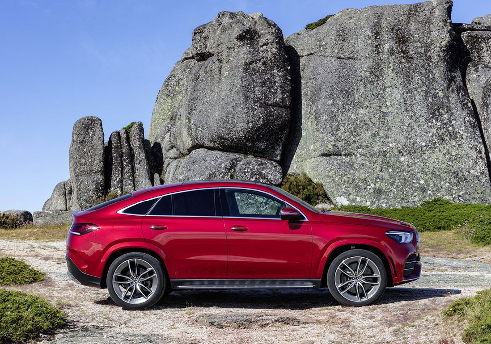 堪称最美轿跑 2020款奔驰gle coupe官图发布