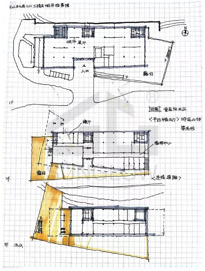 案例抄繪03 | 開化1101工程及城市檔案館,一個經典的城市展覽館_建築