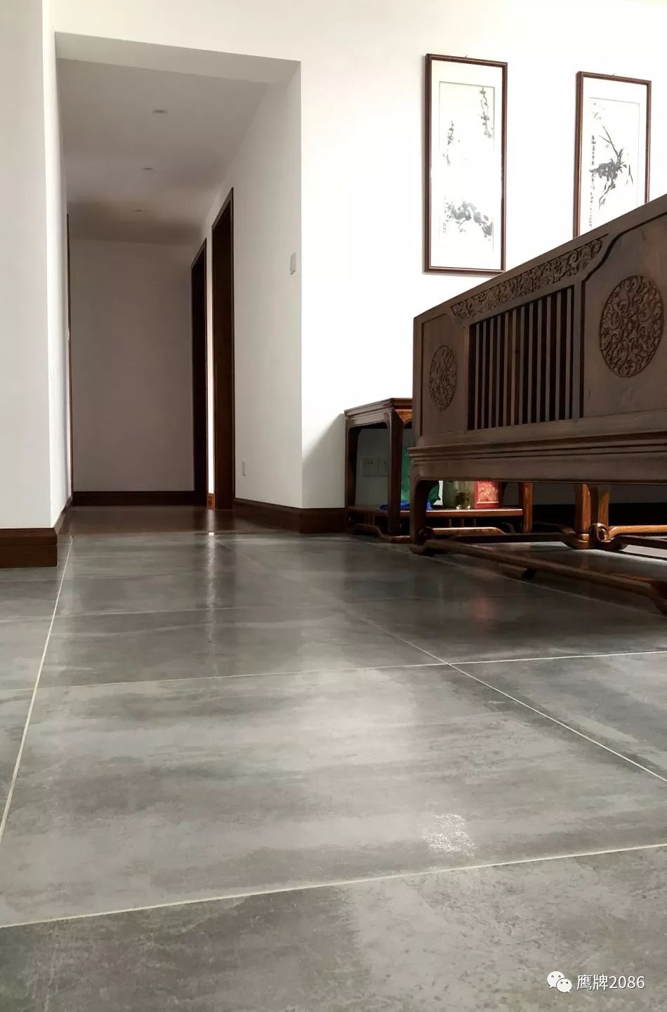 水墨京砖,文人墨客的至爱 | 鹰牌2086家装案例