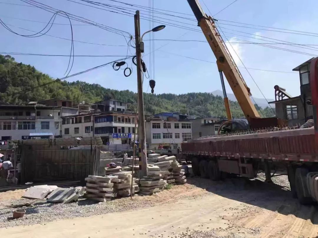 五比五晒丨永安大湖镇集镇道路白改黑等工程完工
