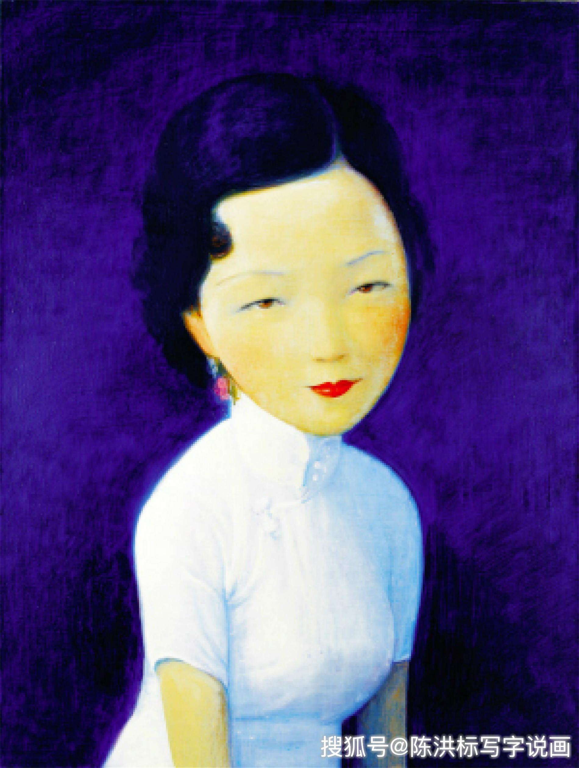 他一幅画卖3367万,放大20倍女孩泪水清晰可见,网友:根本不是画_刘野