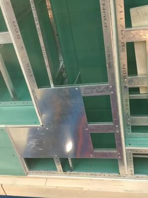 轻钢龙骨吊顶拐角处这么大一块l型铁皮你见过吗装修我们是认真的