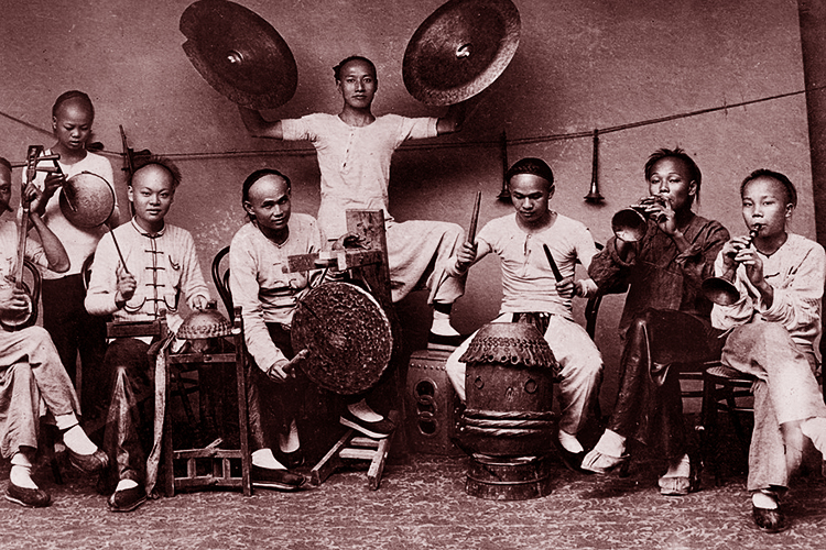 清朝末年高清人物照侏儒卖烤鸭高官妻妾成群李鸿章霸气现身