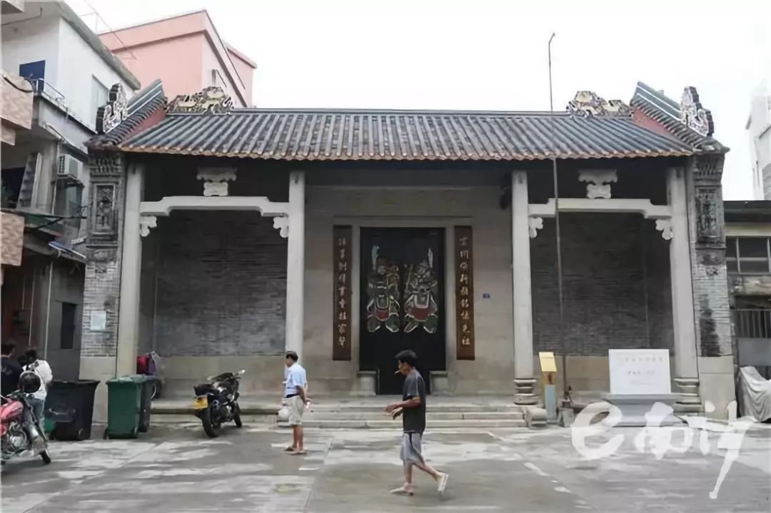 南沙大井村旧村改造连带这个260年老饲堂又活过来了