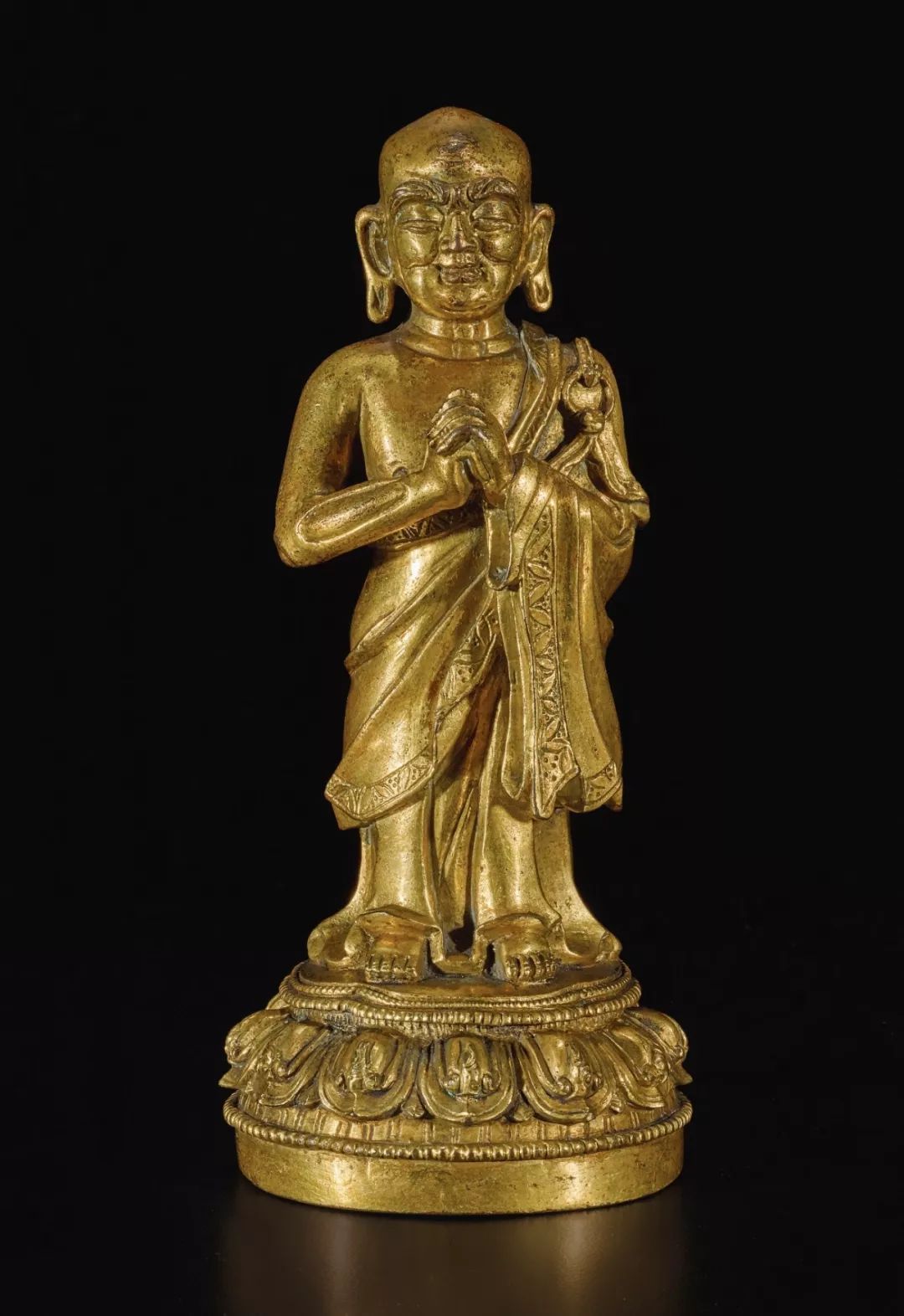 5万-2万美元来源:鸿禧美术馆收藏出版:《金铜佛造像图录》,台北,1993