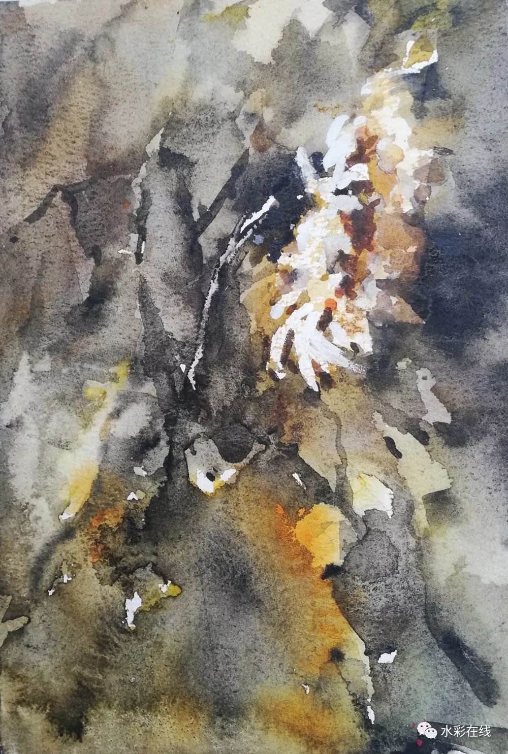 林峰水彩作品赏析