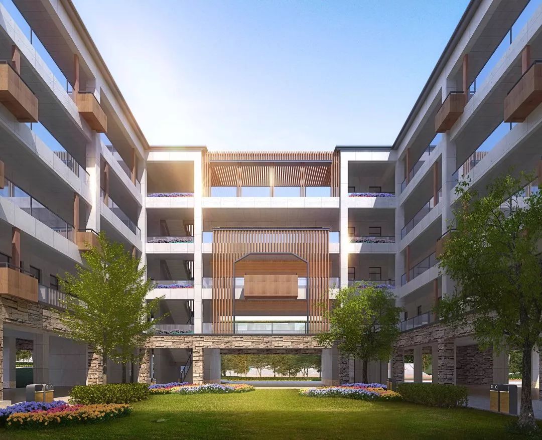 寿宁中学山地校园山林之间读书声