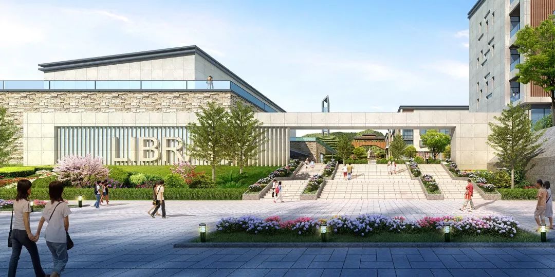 寿宁中学山地校园山林之间读书声