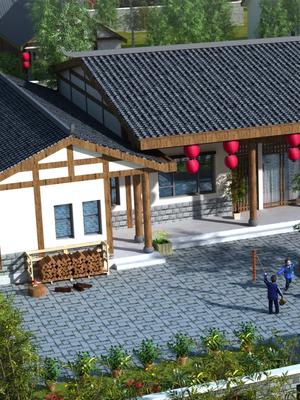 川派农村三合院还是来栋简欧小洋楼