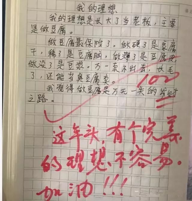 看看小學生的奇葩作文家長看見了抄起雞毛撣子就是打