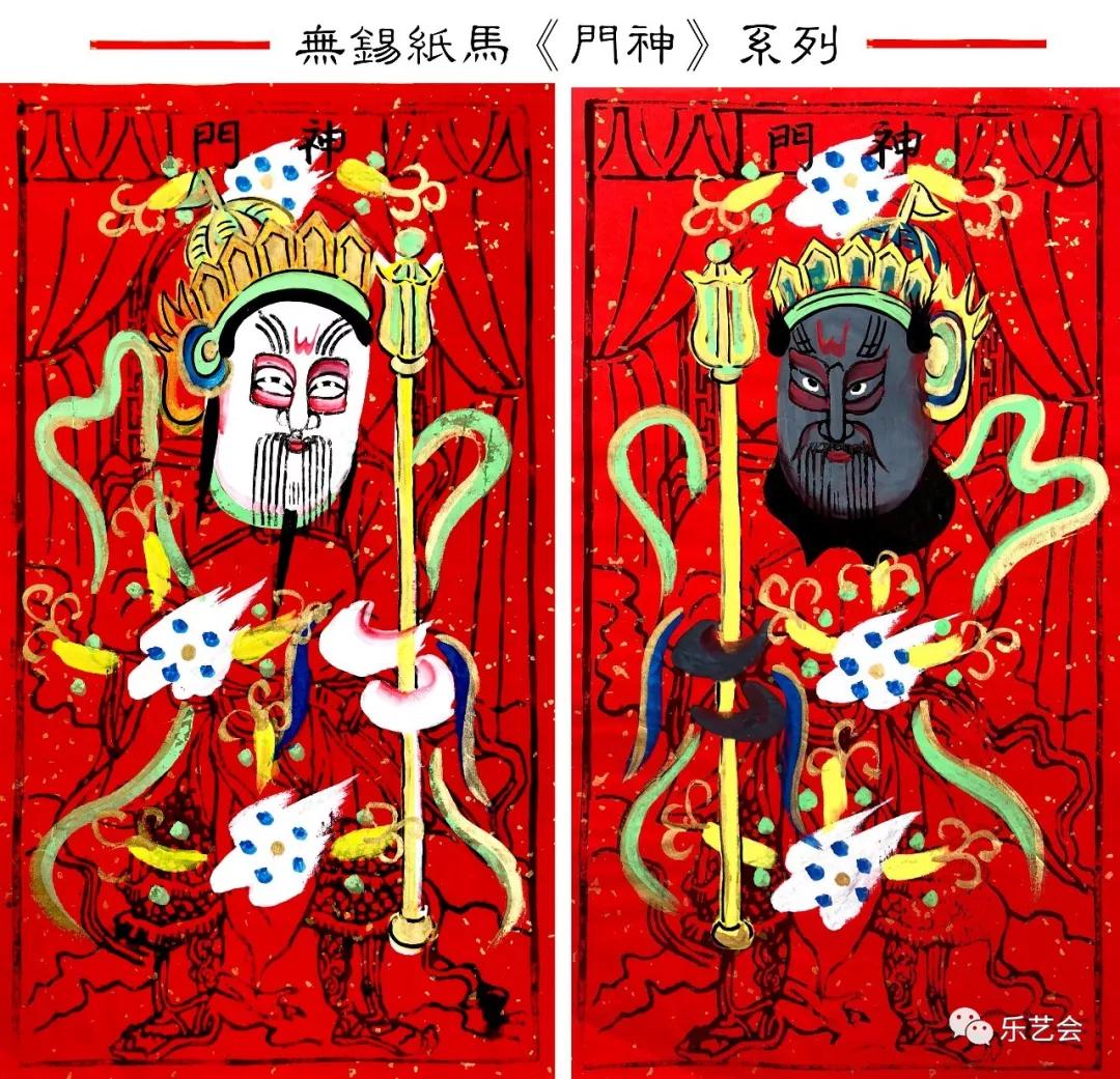 自从找到了无锡纸马制作的传人陶揆均老先生,无锡纸