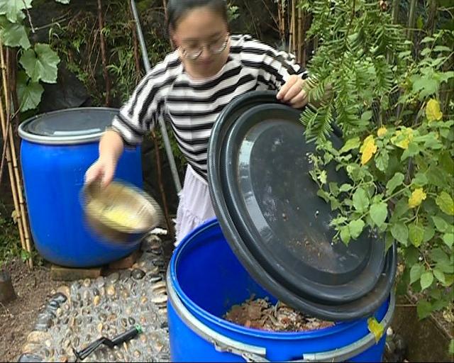磐安市民自制神器厨余垃圾也变宝