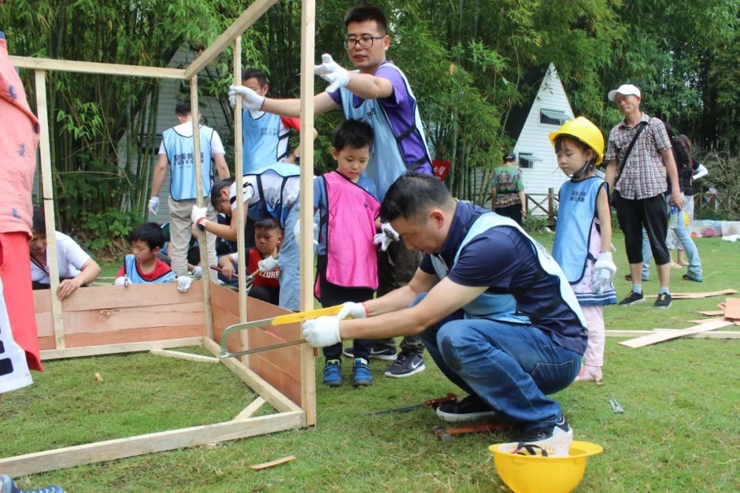 中秋节活动 | 丛林木屋之小小建造师,搭建亲情小木屋!