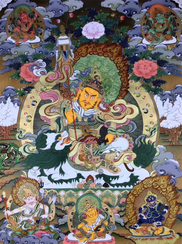 唐卡古老而神秘的绘画艺术