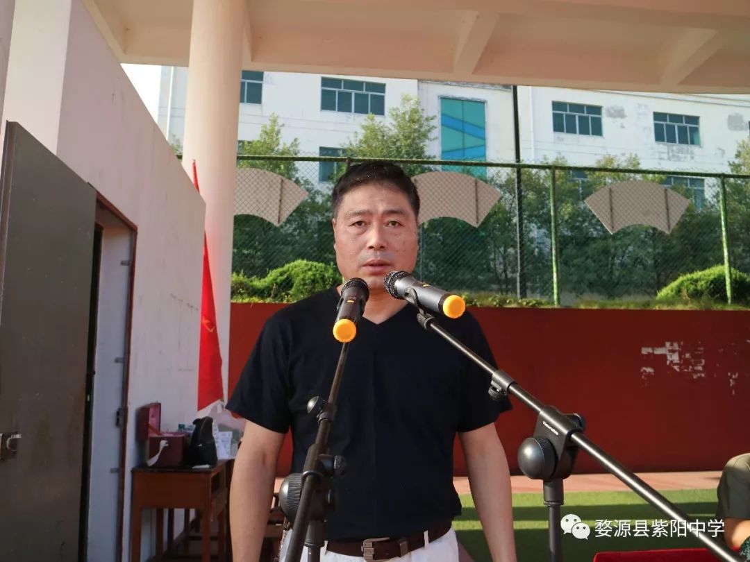 心中的紫阳高一新生军训那些事