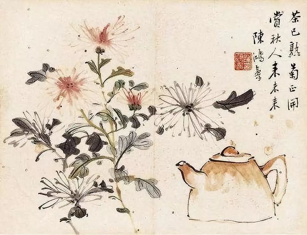 陈鸿寿凡诗文书画不必十分到家乃见天趣