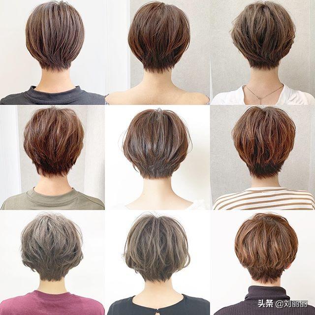 最适合秋季短发一大波修颜有气质美到不后悔
