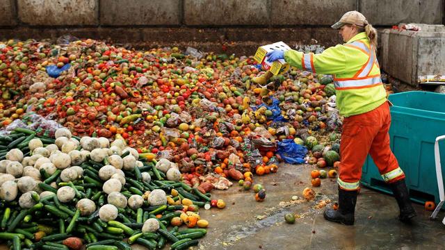 全球每年浪费13亿吨食物美国人均浪费量590斤韩国按量罚款
