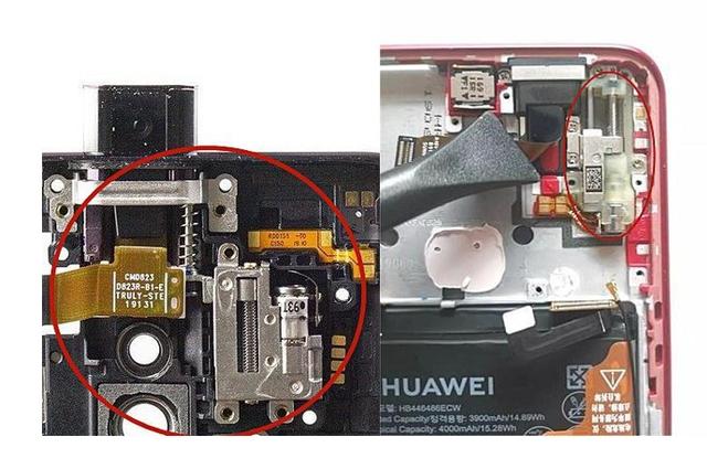 千元升降结构大揭秘拆开oppok3荣耀9x见分晓