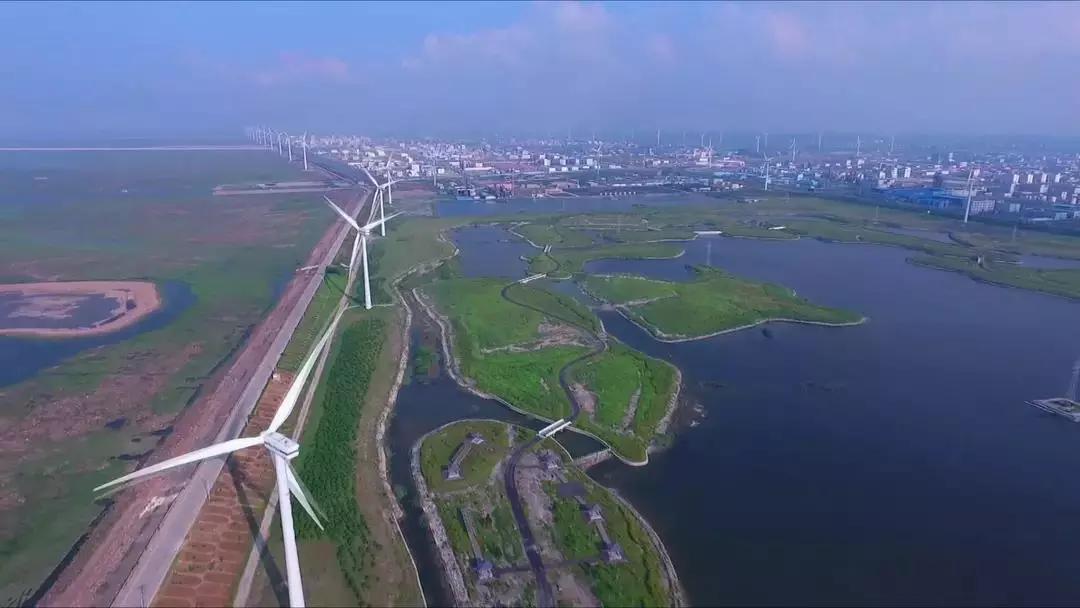 如東帆影悠悠跳馬伕舞步鏗鏘築堤拓荒洋口港通江達海