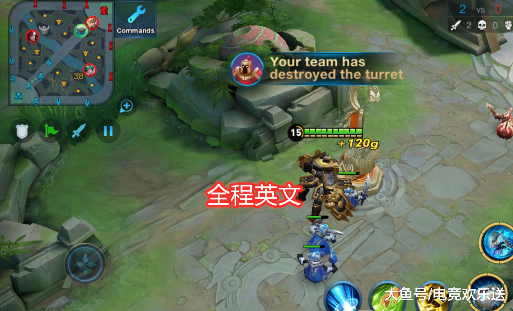 王者荣耀英文版上线看到界面和英雄名字后瞬间觉得老外不容易