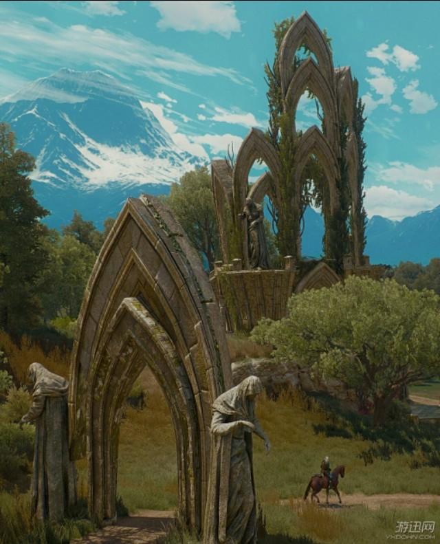 巫师三绝美画面,宁愿沉浸在这童话世界_陶森特