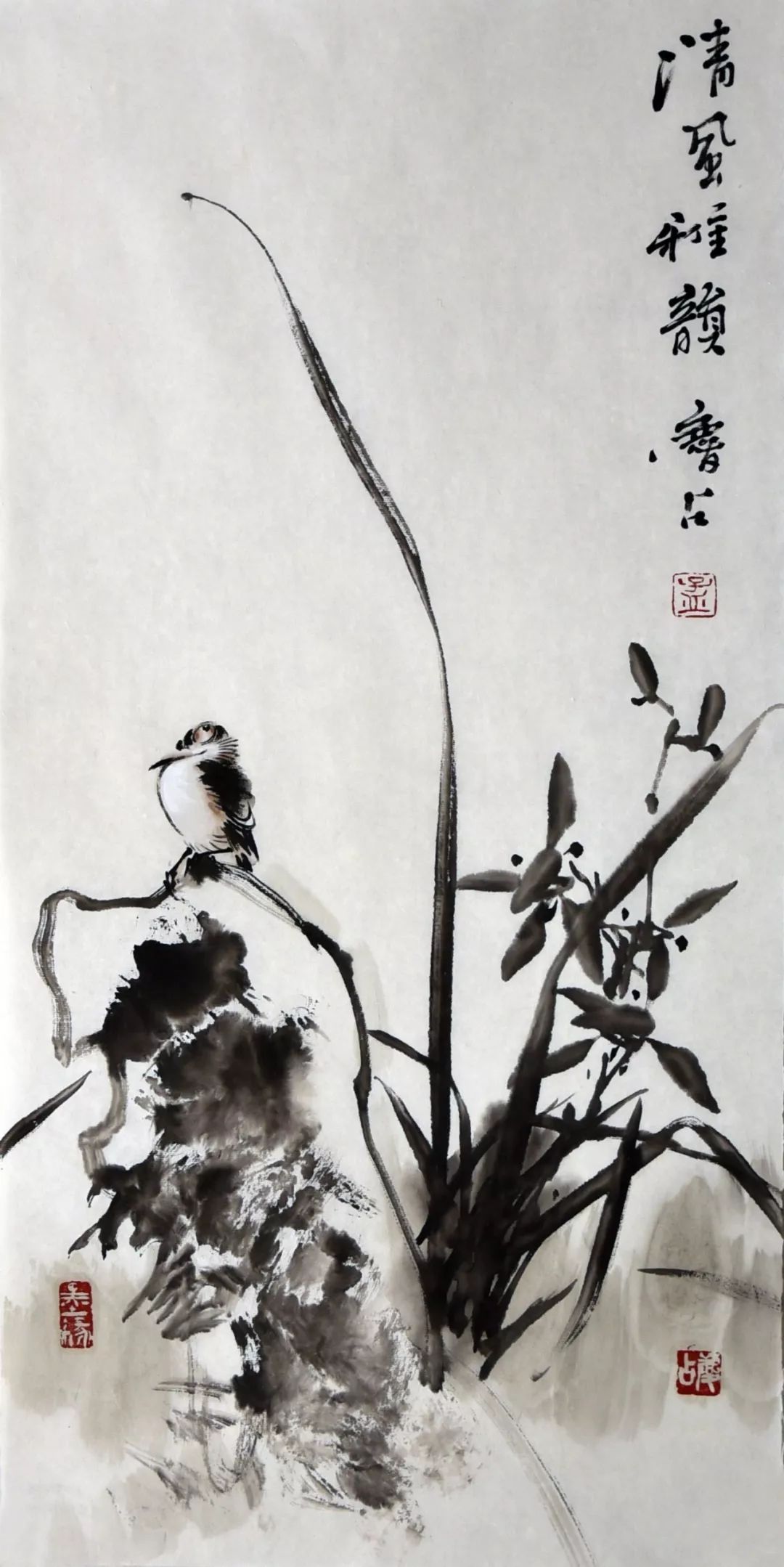 孟庆占:中国画是画家凭自己内在修养决不是单纯的技巧_作品