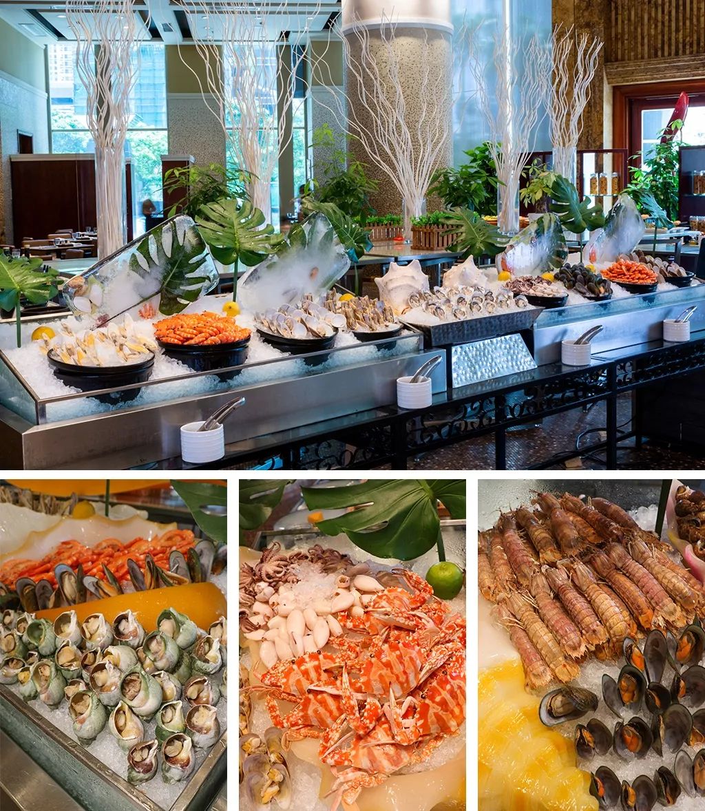 福田cbd的五星级自助餐12个档口任吃得带256g的胃
